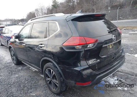 2019 Nissan Rogue Sv из США, поврежденный, VIN JN8AT2MV4KW385337